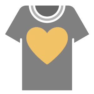 Icon: Heart t-shirt