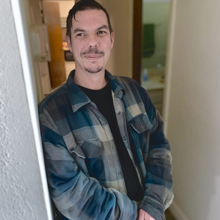 Anthony appreciates the structure he’s found while at the Mission.